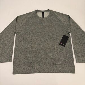NWT Lululemon Engineered Warmth Long-Sleeve Crew XXL Heather Jade Grey